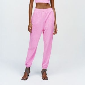 Zara Terrycloth Joggers